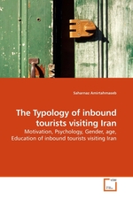 The Typology of inbound tourists visiting Iran. Motivation, Psychology, Gender, age, Education of inbound tourists visiting Iran