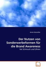 Der Nutzen von Sonderwerbeformen fuer die Brand Awareness. bei Schmuck und Uhren