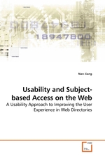 Usability and Subject-based Access on the Web. A Usability Approach to Improving the User Experience in Web Directories
