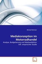 Mediakonzeption im Motorradhandel. Analyse, Budgetierung und Mediaselektion inkl. empirischer Studie