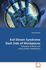 Evil Eleven Syndrome Dark Side of Workplaces. Pressures at Work and Costs of Non-interference