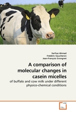 A comparison of molecular changes in casein micelles. of buffalo and cow milk under different physico-chemical conditions