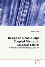 Design of Tunable Edge Coupled Microstrip Bandpass Filterss. A Transmission Line Theory Approach