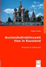 Auslandsdirektinvestition in Russland. Analyse