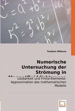 Numerische Untersuchung der Stroemung in Magnetfluiddichtungen. Loesbarkeit und Finite-Elemente-Approximation des mathematischen Modells