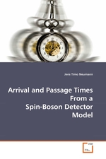 Arrival and Passage Times From a Spin-Boson Detector Model