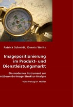 Imagepositionierung im Produkt- und Dienstleistungsmarkt. Ein modernes Instrument zur Wettbewerbs-Image-Struktur-Analyse