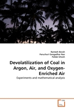 Devolatilization of Coal in Argon, Air, and Oxygen-Enriched Air. Experiments and mathematical analysis