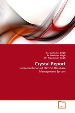 Crystal Report. Implementation of ENGISE DataBase Management System