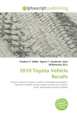2010 Toyota Vehicle Recalls