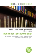 Bandolier (pocketed belt)