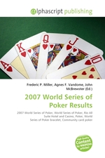 2007 World Series of Poker Results