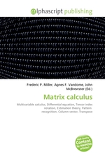 Matrix calculus