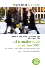 Loi Francaise du 20 novembre 2007