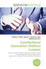 Constitutional Convention (Political Custom)