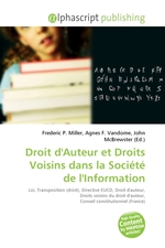 Droit dAuteur et Droits Voisins dans la Societe de lInformation