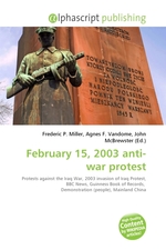 February 15, 2003 anti-war protest