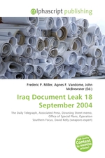 Iraq Document Leak 18 September 2004