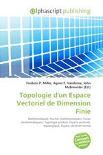 Topologie dun Espace Vectoriel de Dimension Finie