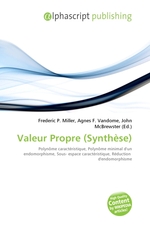 Valeur Propre (Synthese)