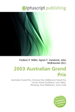 2003 Australian Grand Prix