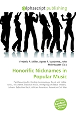 Honorific Nicknames in Popular Music