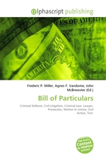 Bill of Particulars