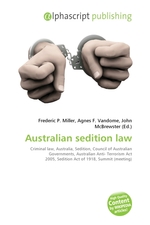 Australian sedition law