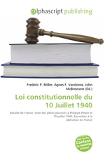 Loi constitutionnelle du 10 Juillet 1940