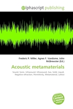 Acoustic metamaterials