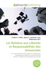 Loi Relative aux Libertes et Responsabilites des Universites