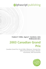 2003 Canadian Grand Prix