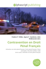 Contravention en Droit Penal Francais