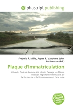 Plaque dImmatriculation