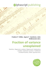 Fraction of variance unexplained