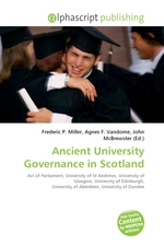 Ancient University Governance in Scotland