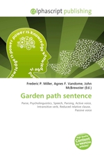 Garden path sentence