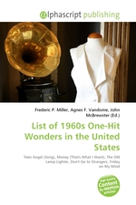 List of 1960s One-Hit Wonders in the United States