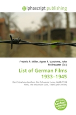 List of German Films 1933–1945