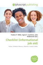 Checklist (informational job aid)