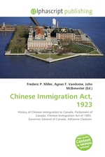 Chinese Immigration Act, 1923