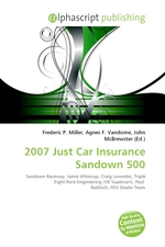 2007 Just Car Insurance Sandown 500