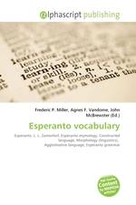 Esperanto vocabulary