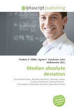 Median absolute deviation