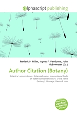 Author Citation (Botany)