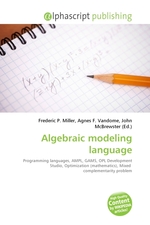 Algebraic modeling language