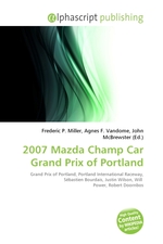 2007 Mazda Champ Car Grand Prix of Portland