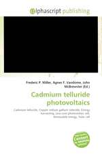 Cadmium telluride photovoltaics