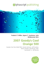 2007 Goodys Cool Orange 500