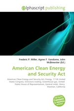 American Clean Energy and Security Act